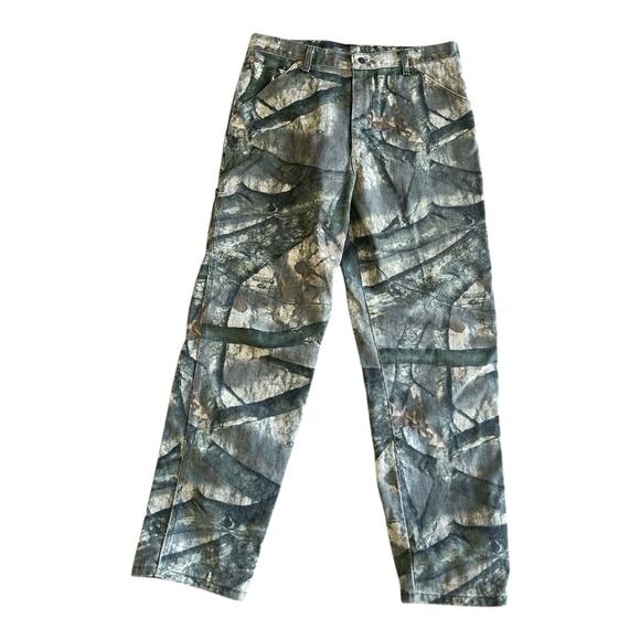 Wrangler Pro Gear Realtree Hardwoods Camo Jeans 36” X 30 1/2” - Picture 1 of 7
